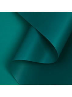 Пленка матовая для цветов и букетов, мятно - бирюзовая, 0.58×10 м