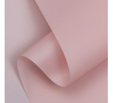 Пленка матовая для цветов и букетов, PASTEL, Светлый лосось 0.59×7 м 180 г