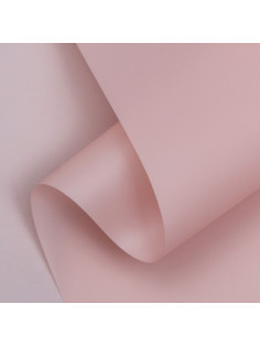Пленка матовая для цветов и букетов, PASTEL, Светлый лосось 0.59×7 м 180 г