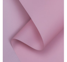 Пленка матовая для цветов и букетов, PASTEL, Розово лавандовый 0.59×7 м 180 г