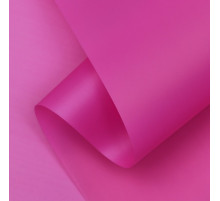 Пленка матовая для цветов и букетов, PASTEL, Ярко-розовый 0.59×7 м 180 г