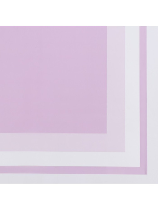 Плёнка в листах для цветов и декора, сиреневый, 58×58 см
