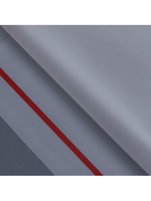 Пленка матовая прозрачная «Квадрат», красный, 0.58×0.58 м