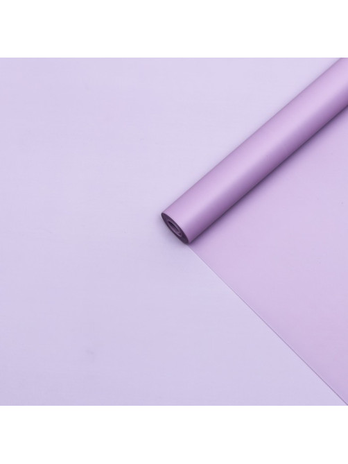 Пленка матовая для цветов и букетов, PASTEL, Глициния 0.59×7 м 180 г