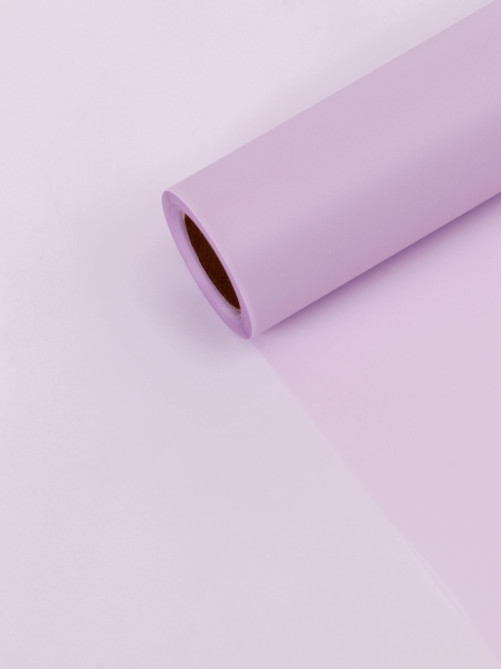 Пленка матовая для цветов и букетов, розовая, 0.58×10 м