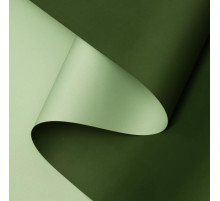 Пленка матовая для цветов и букетов, фисташковый, хаки, 0.58×10 м