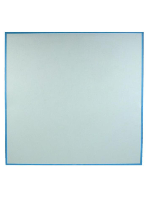 Пленка для цветов и букетов, матовая «Фриз», голубая, 57×57±1 см