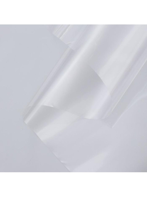 Плёнка для цветов прозрачная 0.8×13.6 м, 400 г, 40 мкм