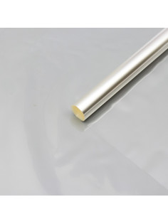 Пленка для цветов прозрачная 0.5×22 м, 400 г, 40 мкм