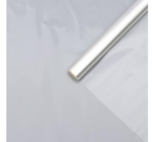 Плёнка для цветов прозрачная 0.8×13.6 м, 400 г, 40 мкм