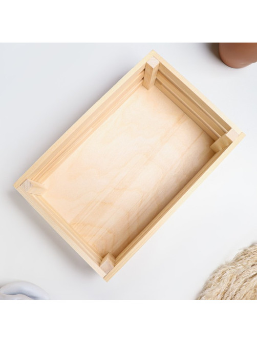 Подарочный ящик «Классический», 30×20×9.5 см, деревянный