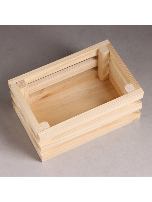 Подарочный ящик «Классический», 20×13×9.5 см, деревянный