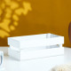 Подарочный ящик «Двушка лайт», 24.5×13.5×9 см, деревянный, белый