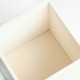 Подарочный ящик, 13.5×13.5×30 см, деревянный, с ручкой, белый