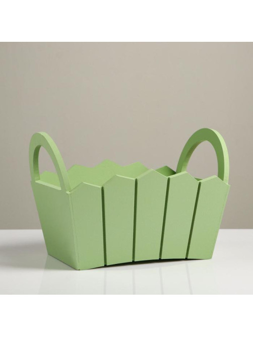 Подарочный ящик «Мария», 25.5×16.5×17.5 см, МДФ, цвет оливковый