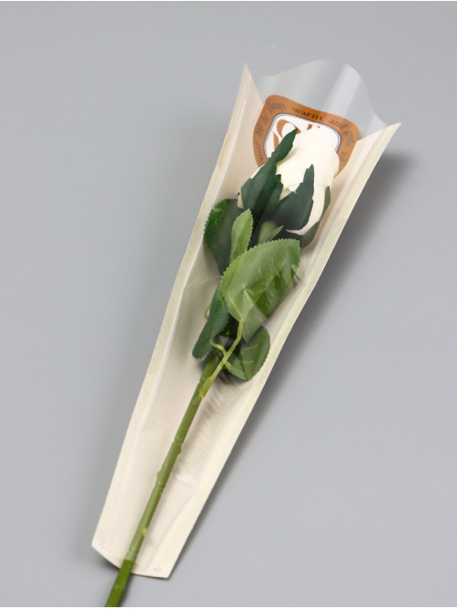 Пакет - конус для цветов, «Цветы», крафт, 12.5×4×40 см