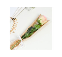 Пакет для цветов «Be happy everyday», 12.5×4×45 см