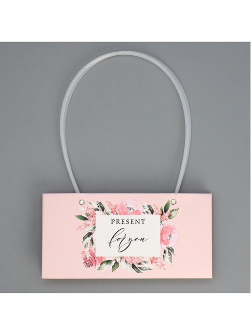 Пакет для цветов For you dear, 24×12×12 см