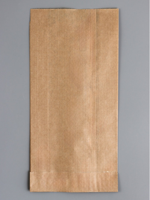 Пакет бумажный фасовочный, крафт, V-образное дно 30×14×6 см