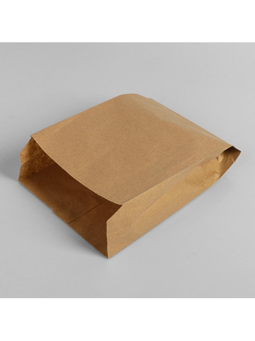 Пакет бумажный фасовочный, крафт, V - образное дно 25×17×7 см