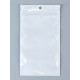 Пакет Zip-lock ПП, белый, со сплошным окном, плоский, еврослот 9×16 см