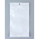 Пакет Zip-lock ПП, белый, со сплошным окном, плоский, еврослот 9×16 см