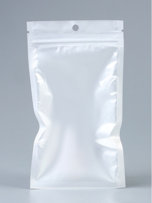 Пакет Zip-lock ПП, белый, со сплошным окном, плоский, еврослот 9×16 см