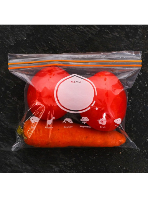 Пакет для заморозки с двойным zip-lock замком 16×14 см