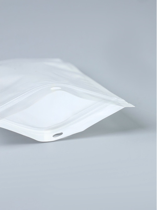 Пакет Zip-lock ПП, белый, со сплошным окном, плоский, еврослот 9×16 см