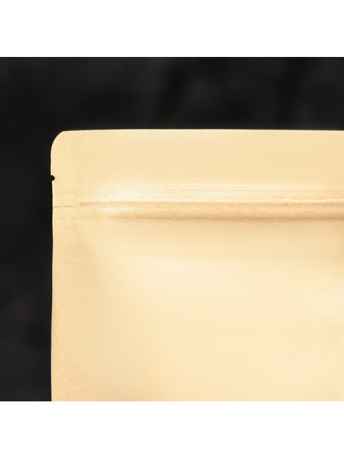 Пакет Zip - lock Крафт с прямоугольным окном,22×32×4 см