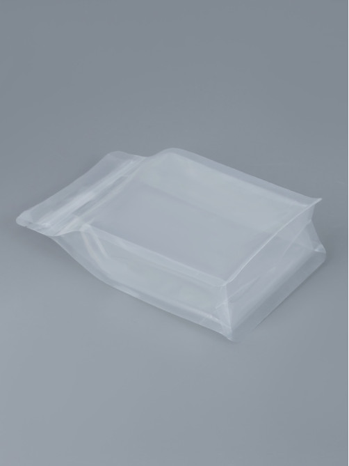 Пакет Zip-lock ПП, с плоским дном, прозрачный, 12×22 см