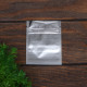 Пакет Zip-lock ПП, со сплошным окном, плоский, 7.7×10 см