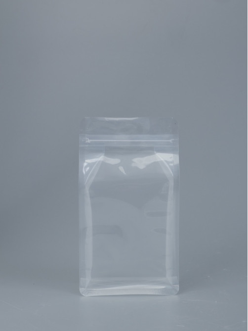 Пакет Zip-lock ПП, с плоским дном, прозрачный, 12×22 см