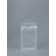 Пакет Zip-lock ПП, с плоским дном, прозрачный, 12×22 см
