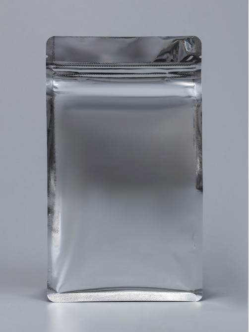 Пакет дой пак с окном, металлизированный, с дном, 14×24 см, 200 мкм