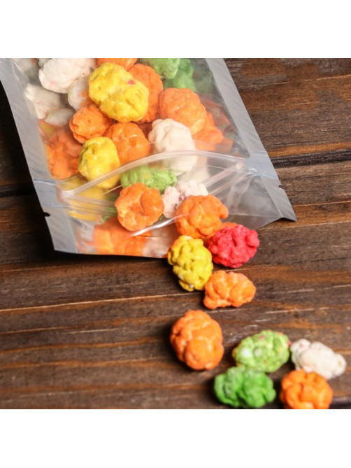 Пакет Zip-lock ПП, металлизированный, со сплошным окном, 9×15 см