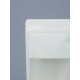 Пакет Zip-lock Крафт, белый, с прямоугольным окном, 12×20 см