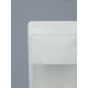 Пакет Zip-lock Крафт, белый, с прямоугольным окном, 12×20 см