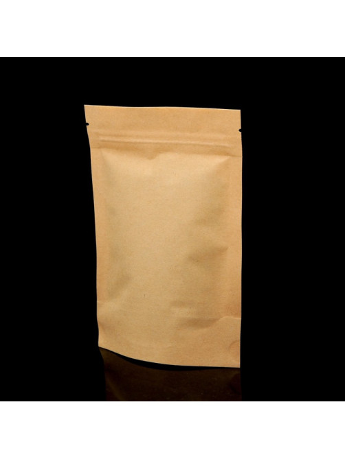 Пакет Zip-lock Крафт с круглым окном 11×16 см