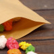 Пакет Zip - lock Крафт с прямоугольным окном, плоский, 12×20 см