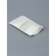 Пакет Zip-lock Крафт, белый, с прямоугольным окном, 12×20 см