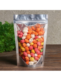 Пакет Zip-lock ПП, металлизированный, со сплошным окном, 13×20 см