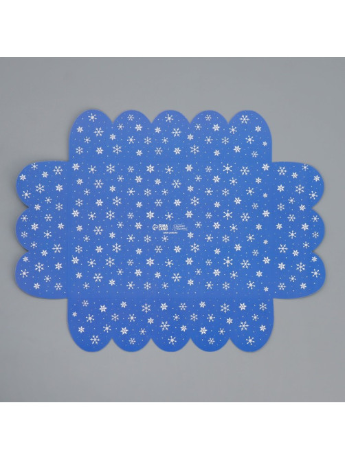 Коробка подарочная с PVC крышкой «С Новым годом!», снеговик, 20×30×8 см