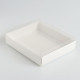 Коробочка для печенья с прозрачной крышкой 16×13×3 см