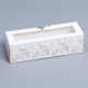 Коробка для макарун «С Новым годом» 18×5.5×5.5 см