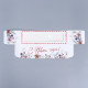 Коробка новогодняя для макарун «С Новым годом» 18×5.5×5.5 см
