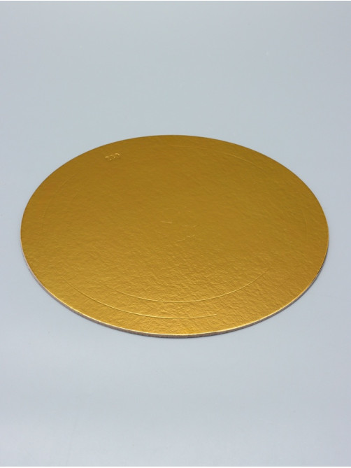 Коробка под торт 2 окна, с ручками, белая, + подложка 2.5 золото - белый, 24×24×20 см