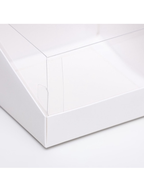 Кондитерская упаковка под бенто торт, 13.1×13.1×8.5 см
