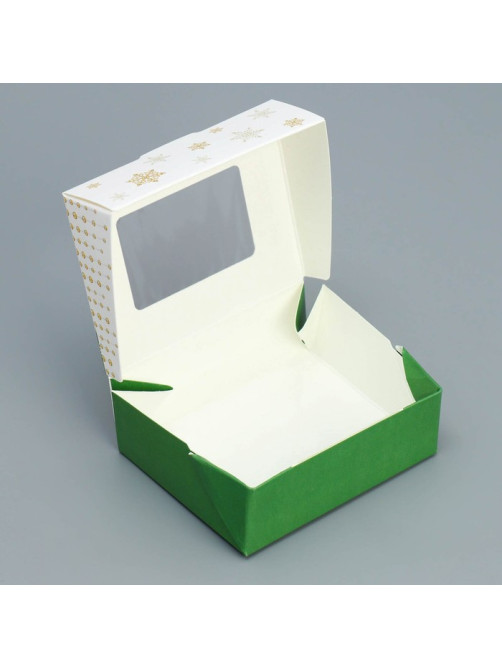 Коробка складная «С Новым годом», 10×8×3.5 см