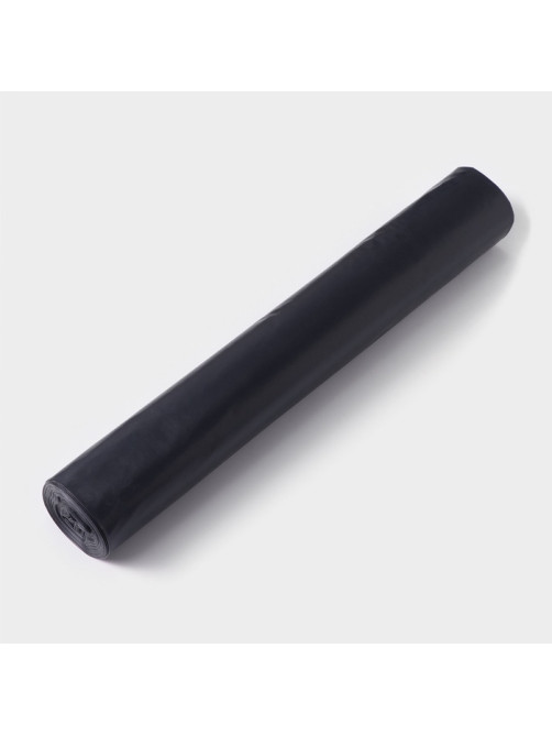 Мешки для мусора Доляна Extra Strong, 160 л, 90×110 см, 80 мкм, ПВД, 10 шт. в рулоне, чёрные